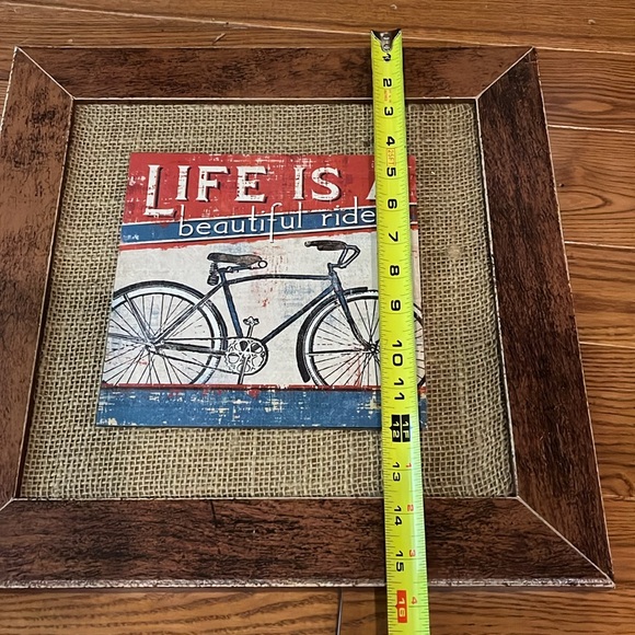 Life is a beautiful ride frame picture bicycle - Picture 5 of 7